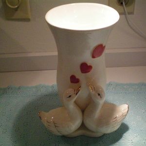 Valentine Porcelain Decorative Vase-9 1/2" Tall